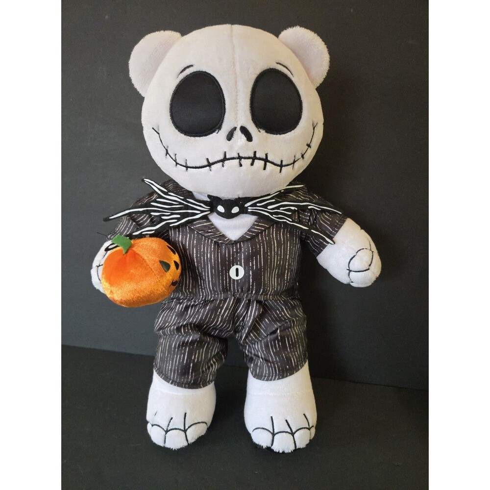 Nightmare Before Christmas Jack Skellington Build-A-Bear BAB Plush W/ Tuxedo